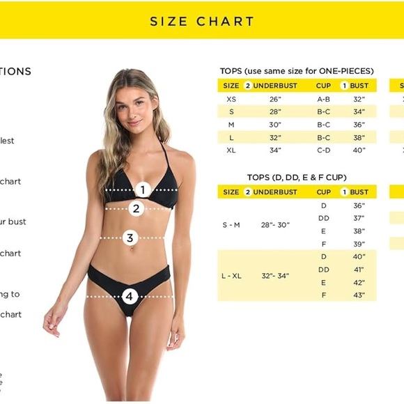 Body Glove Women's Standard Smoothies Tie Side Bikini Bottom Swimsuit, Canary XL - Picture 4 of 10